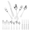 30-Piece Silverware Set Stainless Steel Cutlery Flatware Utensil Kitchen for 6