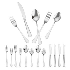 30-Piece Silverware Set Stainless Steel Cutlery Flatware Utensil Kitchen for 6